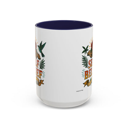 Self Belief - Accent Coffee Mug