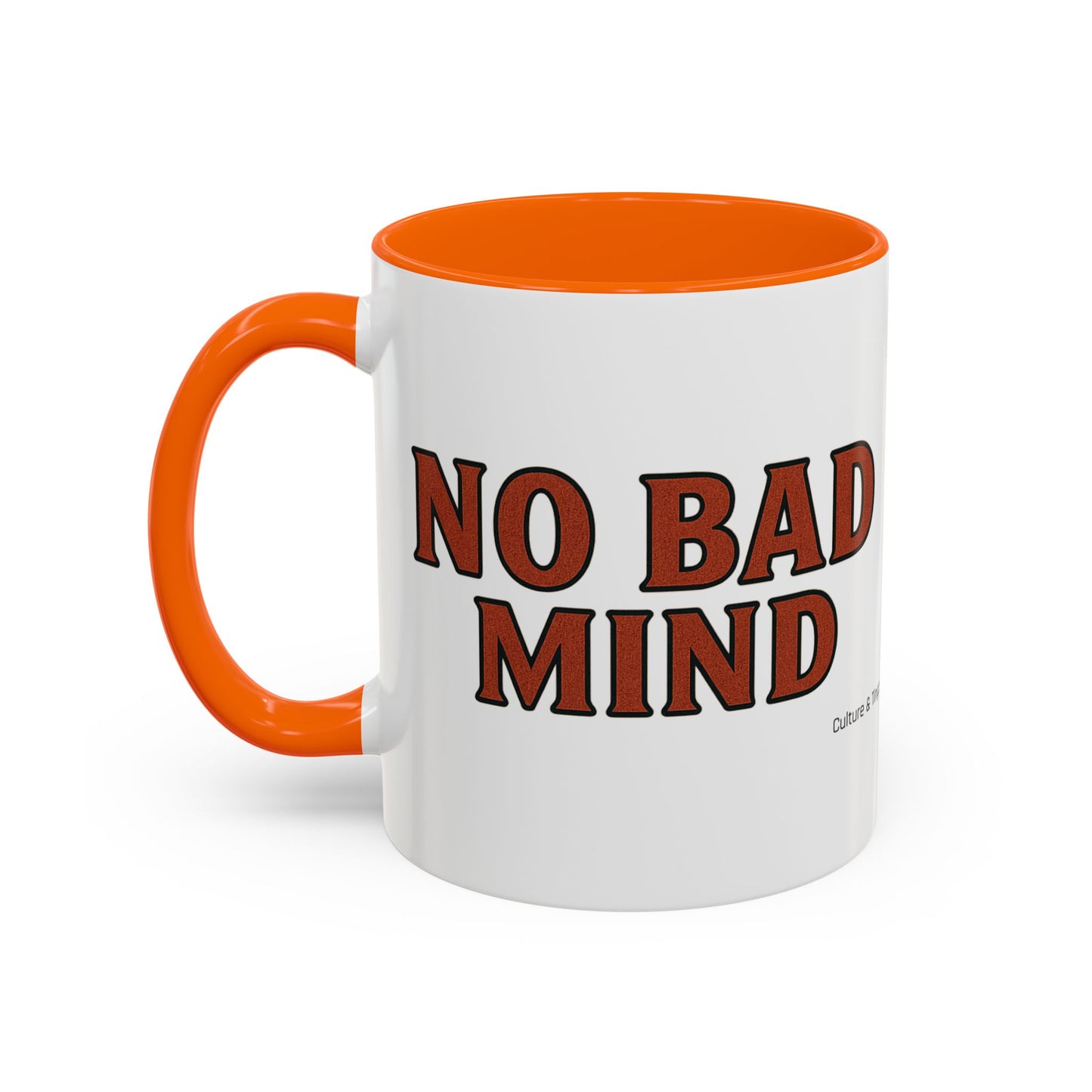 No Bad Mind Ceramic Mugs  – Letterwork Edition