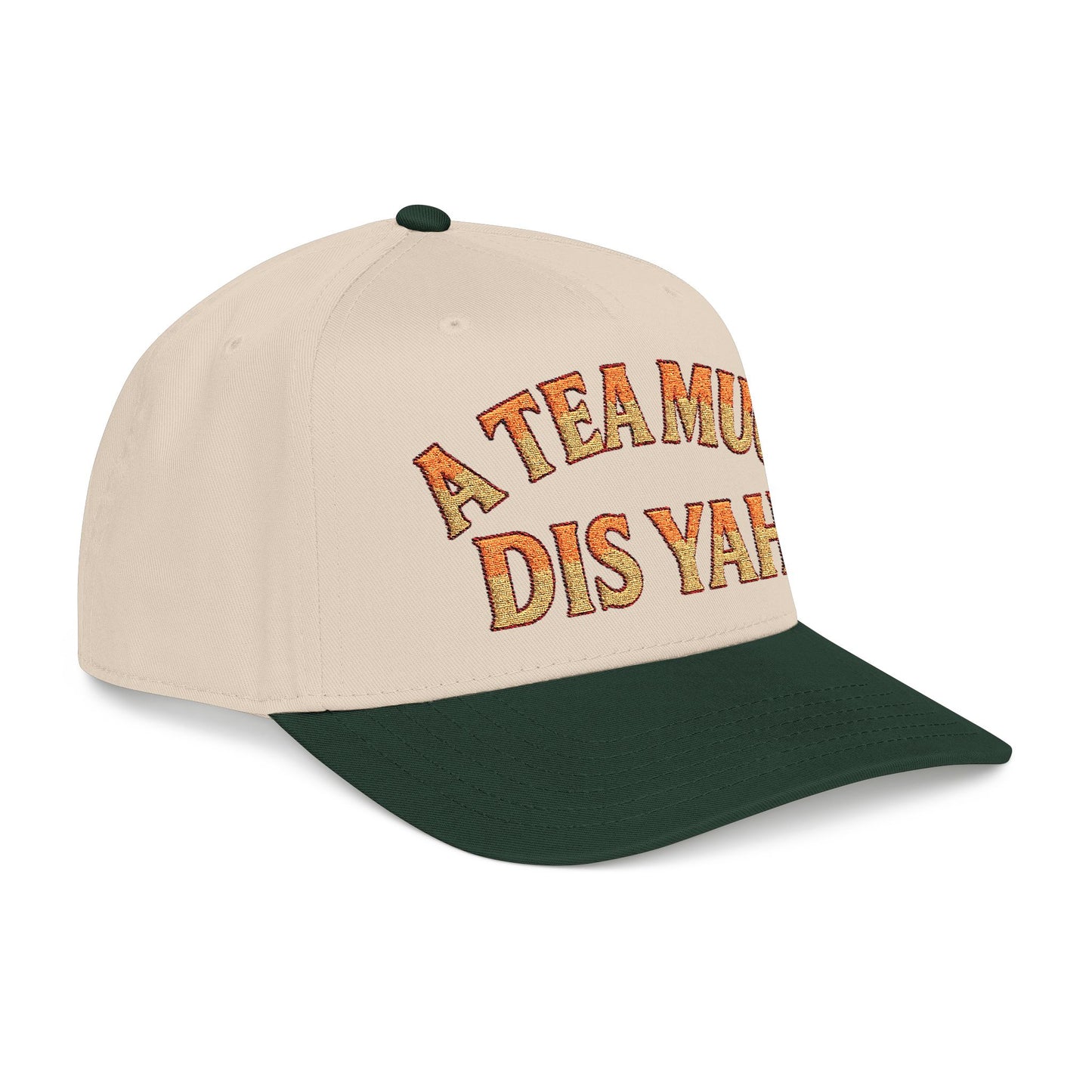 A Tea Mug Dis Yah - Mid Profile Baseball Cap