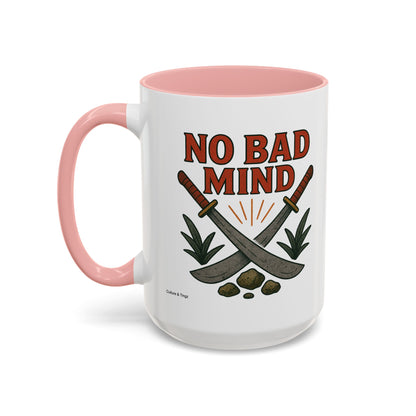 No Bad Mind - Accent Coffee Mug