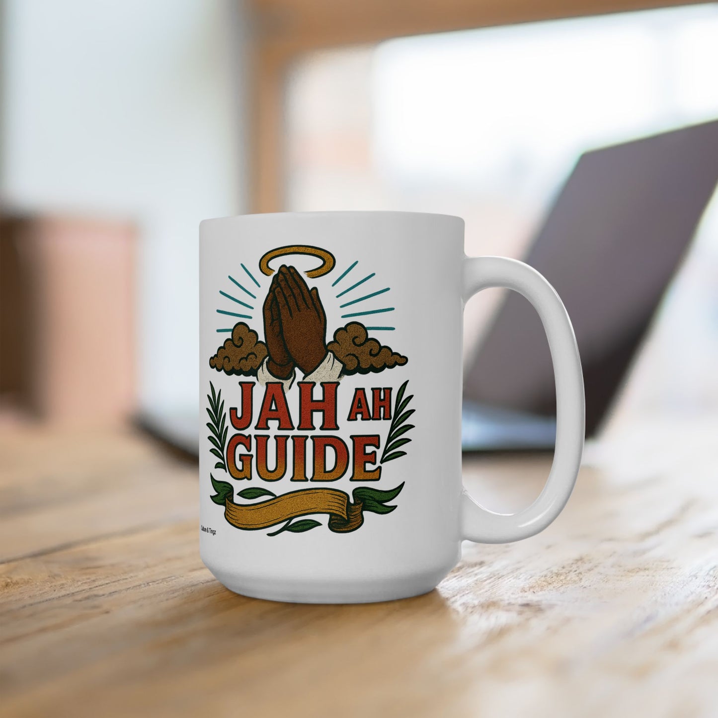 Jah ah Guide Ceramic Mug - 11 or 15 oz.