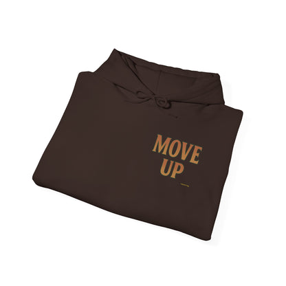 Move Up - Unisex Hoodie (Letterwork front, Artwork Back)