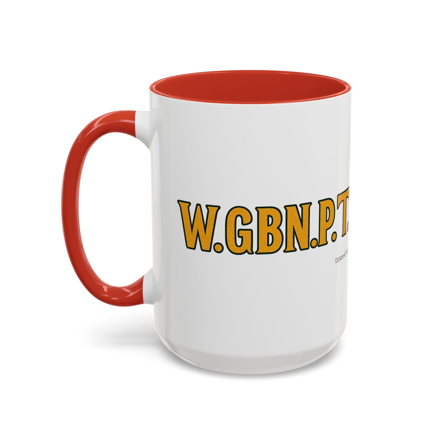 W.G.B.N.P.T. Ceramic Mugs  – Letterwork Edition