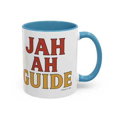 Jah Ah Guide Ceramic Mugs  – Letterwork Edition