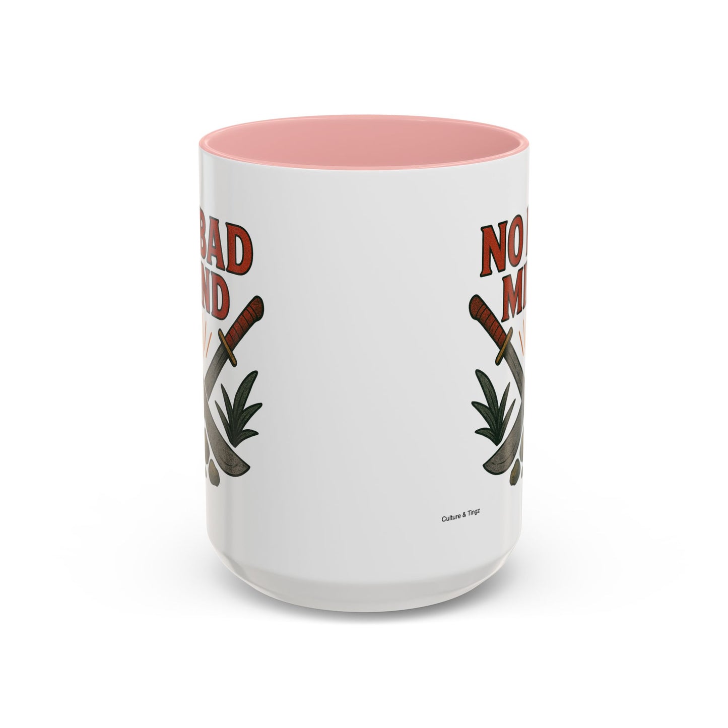 No Bad Mind - Accent Coffee Mug