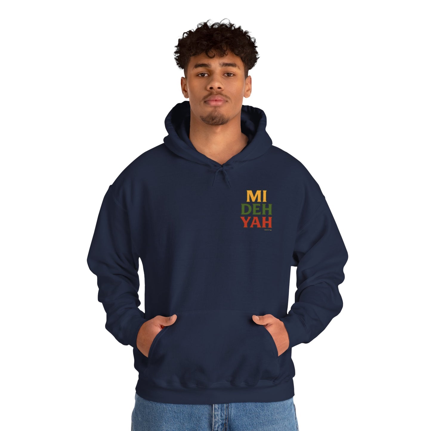 Mi Deh Yah - Unisex Hoodie (Letterwork edition)