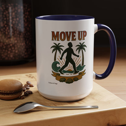 Move Up - Accent Coffee Mug