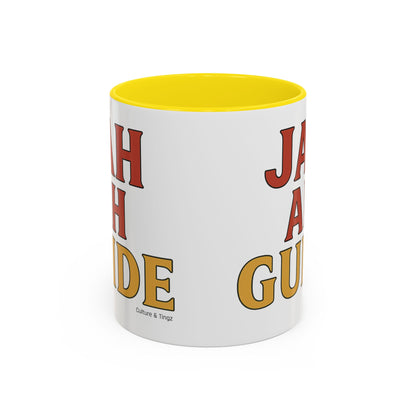 Jah Ah Guide Ceramic Mugs  – Letterwork Edition