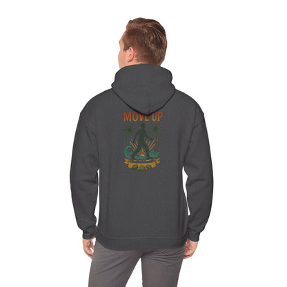 Move Up - Unisex Hoodie (Letterwork front, Artwork Back)