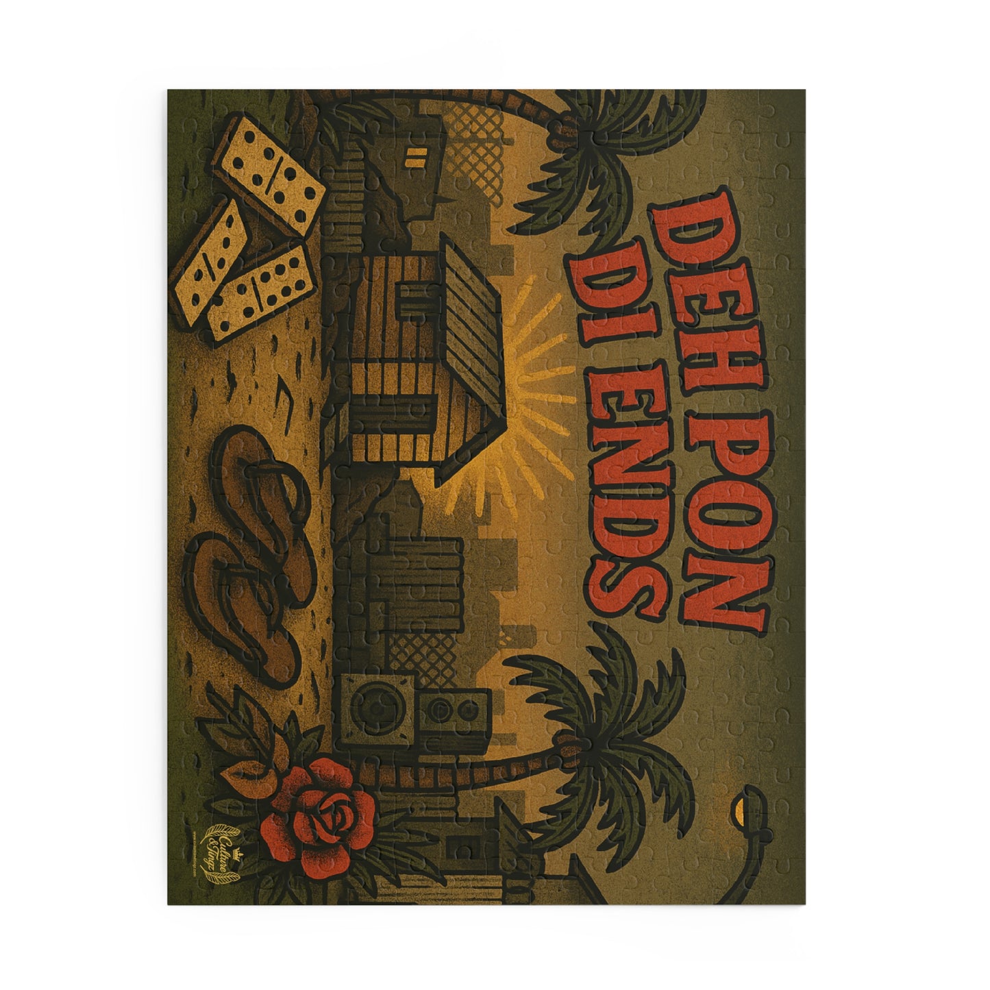 Deh Pon Di Ends Puzzle -  120,252 or 500 Pieces