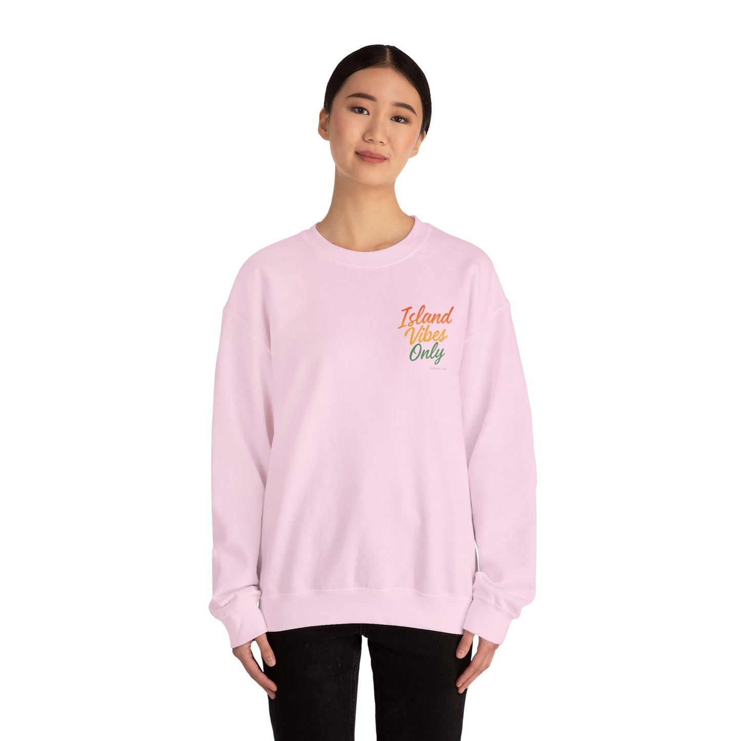 Island Vibes Only - Unisex Crewneck Sweater