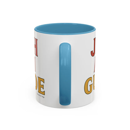 Jah Ah Guide Ceramic Mugs  – Letterwork Edition