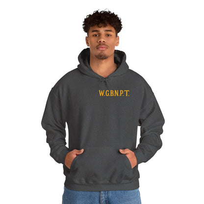 W.G.B.N.P.T. - Unisex Hoodie (Letterwork front, Artwork Back)