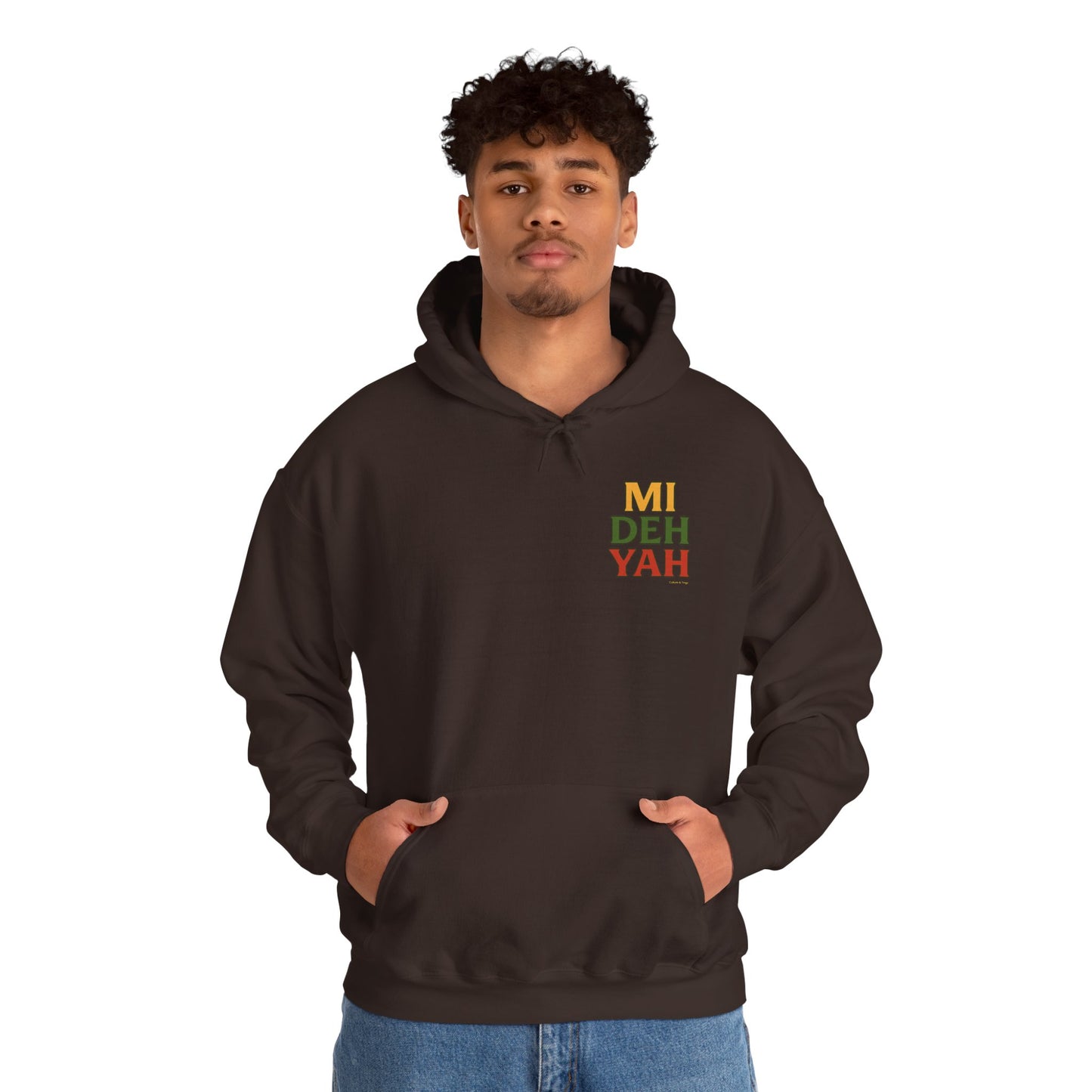 Mi Deh Yah - Unisex Hoodie (Letterwork edition)