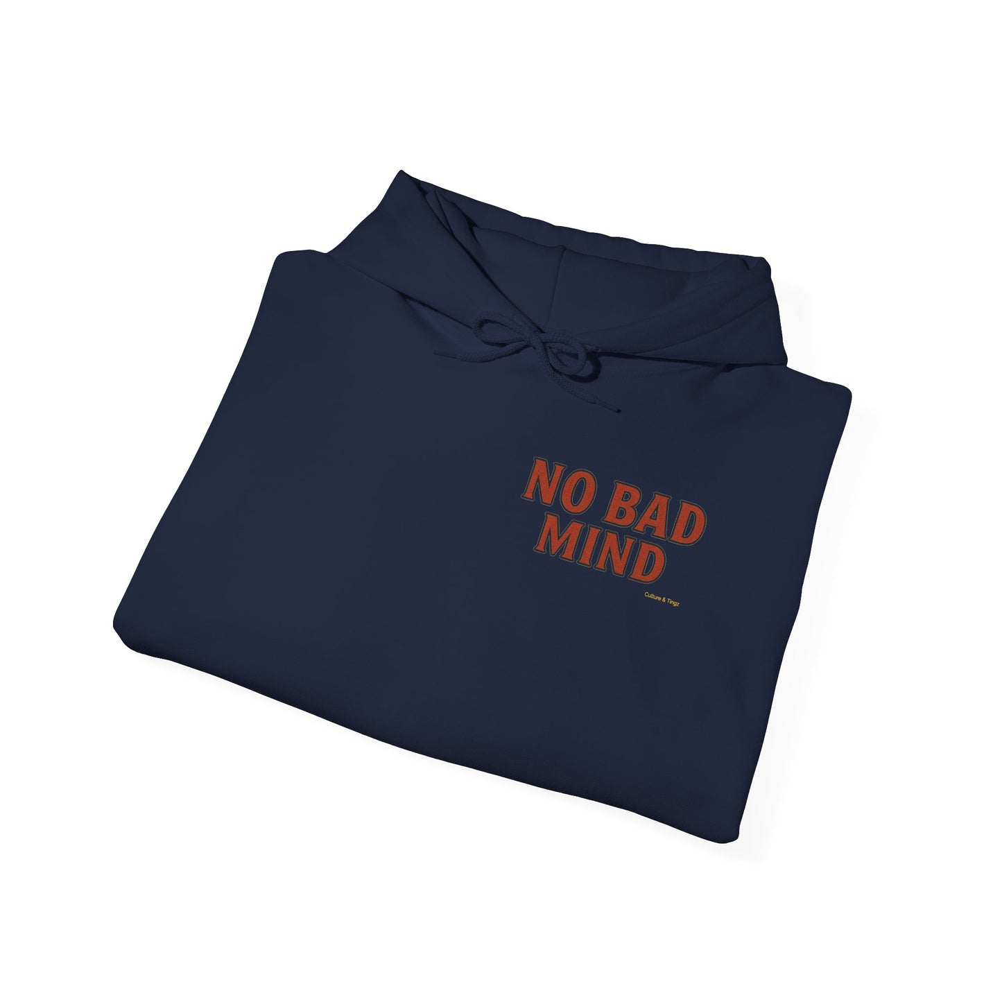No Bad Mind - Unisex Hoodie (Letterwork front, Artwork Back)