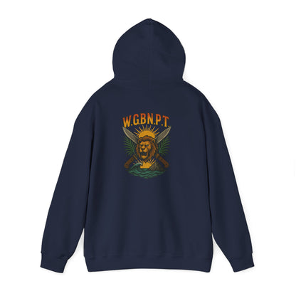 W.G.B.N.P.T. - Unisex Hoodie (Letterwork front, Artwork Back)
