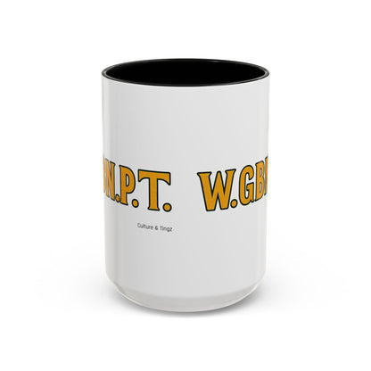 W.G.B.N.P.T. Ceramic Mugs  – Letterwork Edition