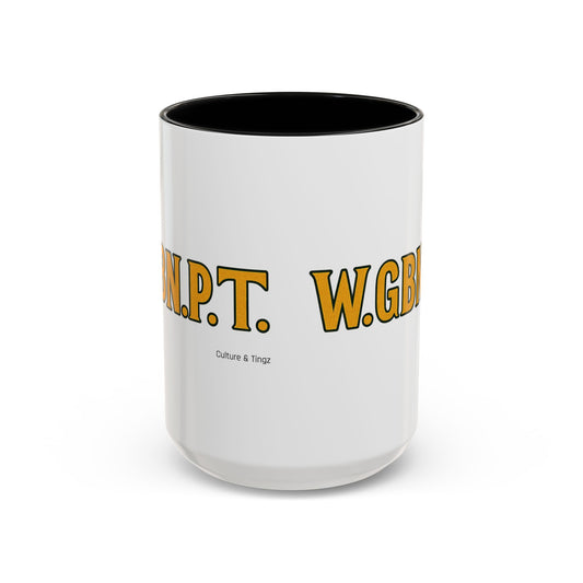 W.G.B.N.P.T. Ceramic Mugs  – Letterwork Edition