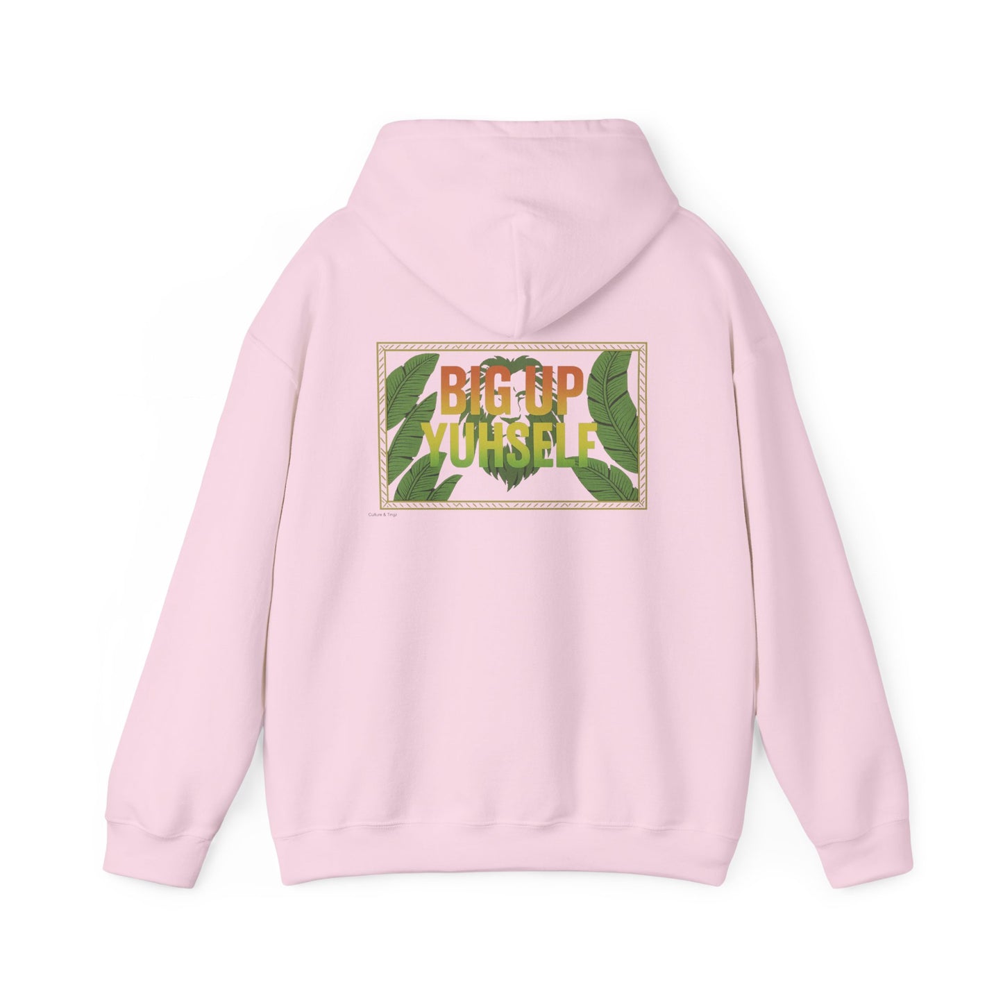 Big Up Yuhself - Unisex Hoodie (Letterwork edition)