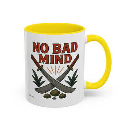 No Bad Mind - Accent Coffee Mug