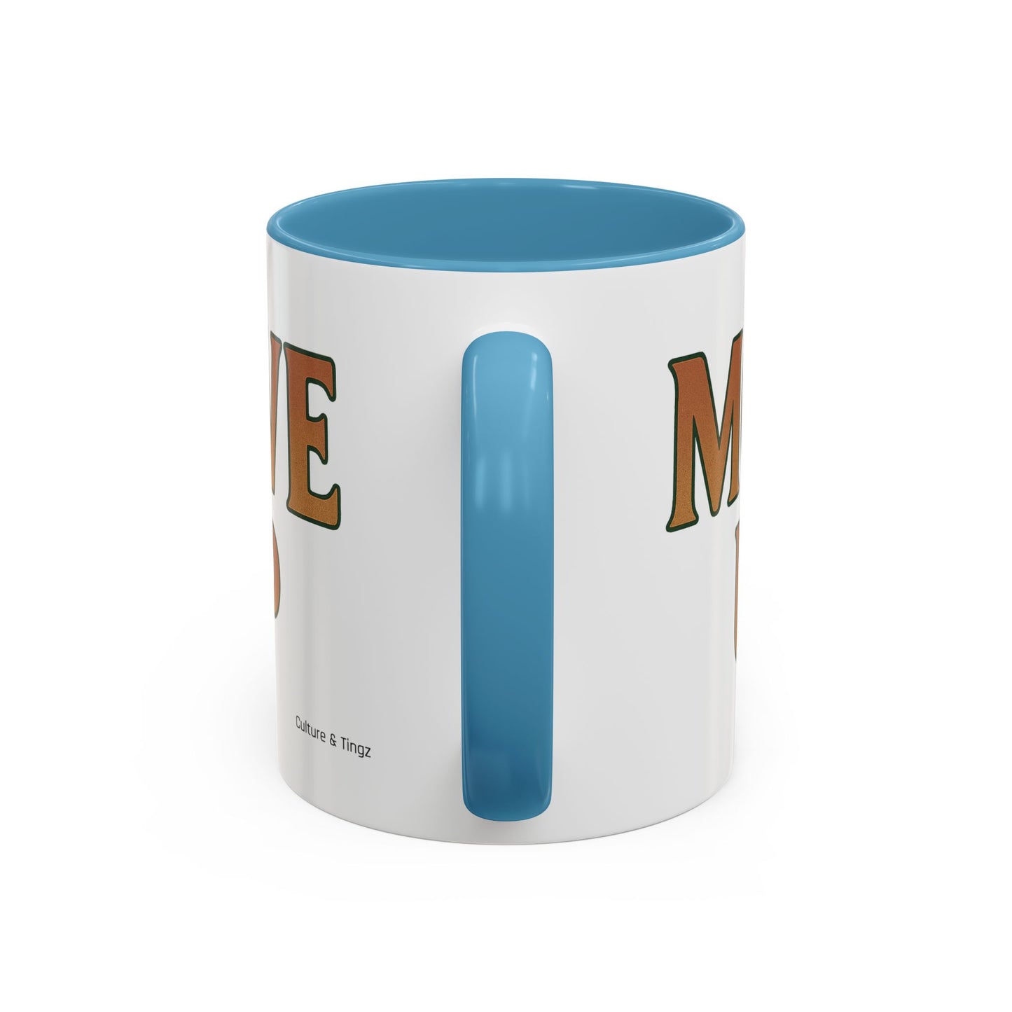 Move Up Ceramic Mugs  – Letterwork Edition