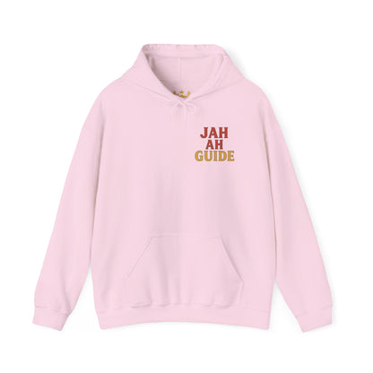 Jah Ah Guide - Unisex Hoodie (Letterwork front, Artwork Back)