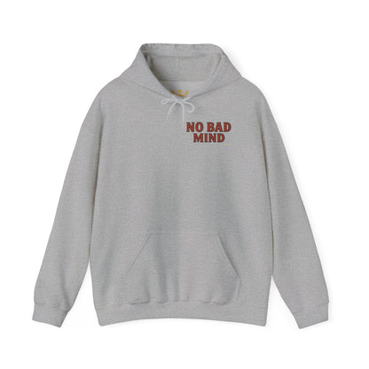 No Bad Mind - Unisex Hoodie (Letterwork front, Artwork Back)