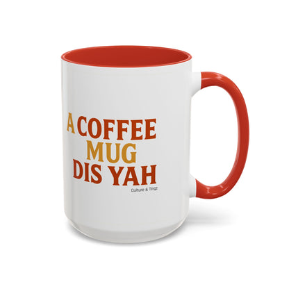 "A Coffee Mug Dis Yah" – Letterwork Edition