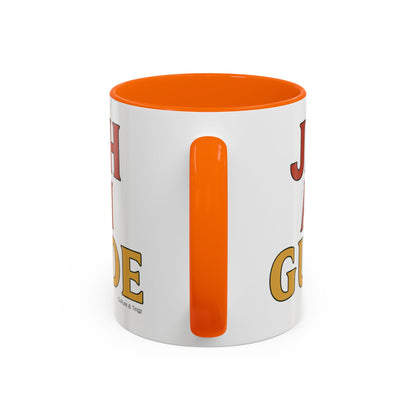 Jah Ah Guide Ceramic Mugs  – Letterwork Edition