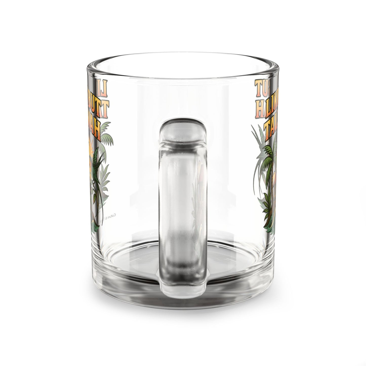 "Likkle but Tallawah" Glass Mug