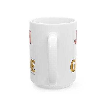 Jah Ah Guide Ceramic Mugs- Letterwork Collection