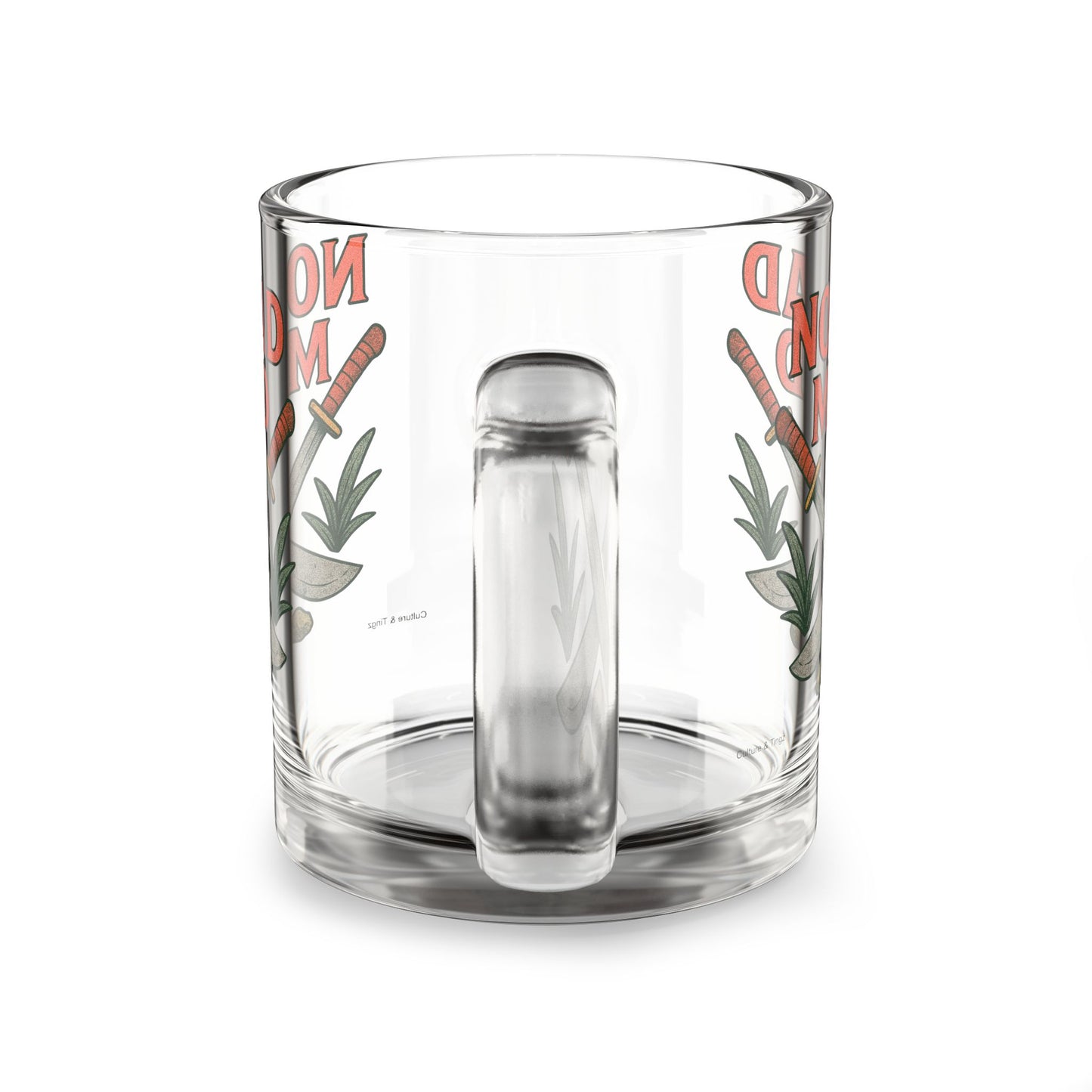 No Bad Mind Glass Mug
