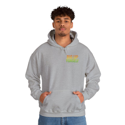 Big Up Yuhself - Unisex Hoodie (Letterwork edition)