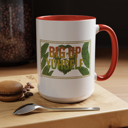 Big Up Yuhself - Accent Coffee Mug