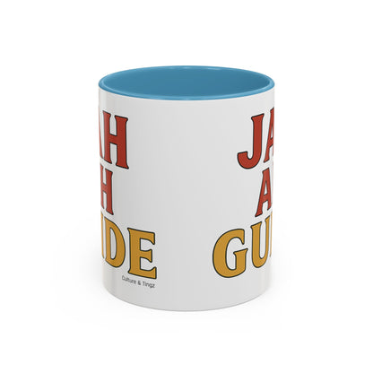 Jah Ah Guide Ceramic Mugs  – Letterwork Edition