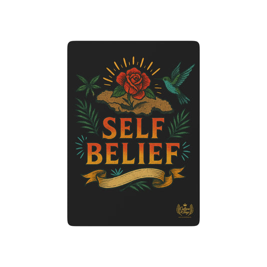 "Self Belief" Poker Cards - Complete Deck