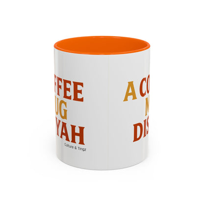 "A Coffee Mug Dis Yah" – Letterwork Edition