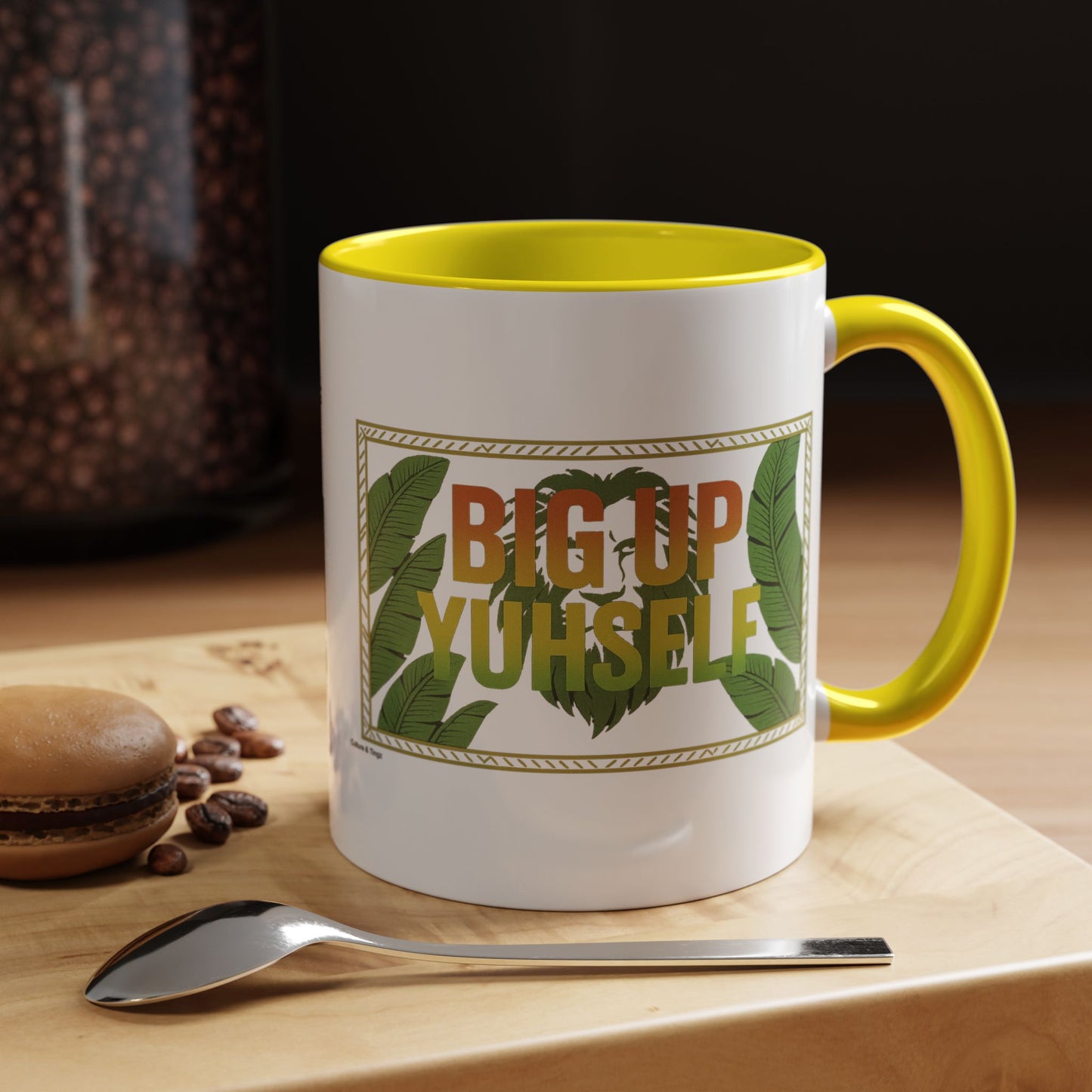 Big Up Yuhself - Accent Coffee Mug