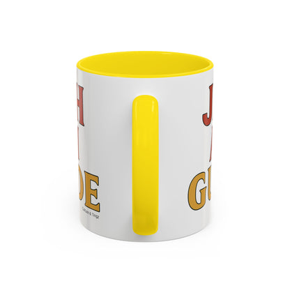 Jah Ah Guide Ceramic Mugs  – Letterwork Edition
