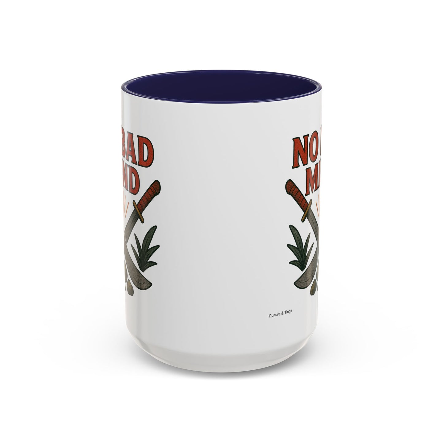 No Bad Mind - Accent Coffee Mug