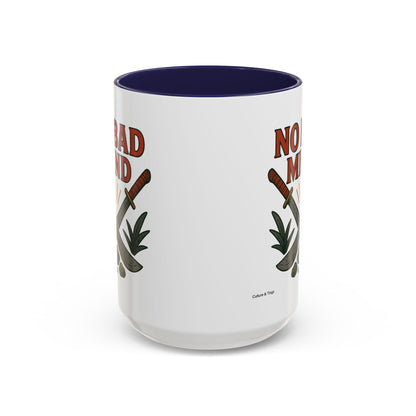 No Bad Mind - Accent Coffee Mug