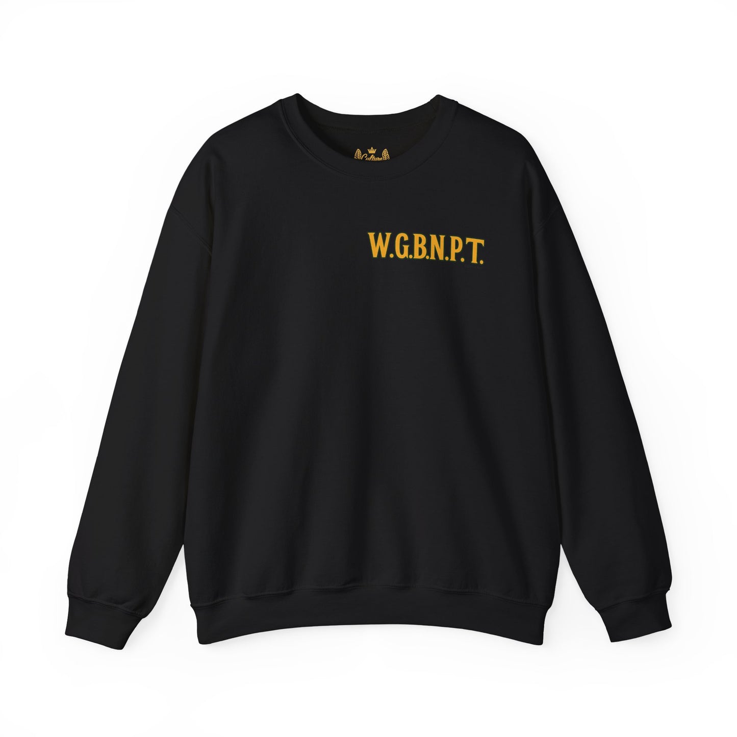 W.G.B.N.P.T. - Unisex Crewneck Sweater (Letterwork Front, Full Artwork Back)