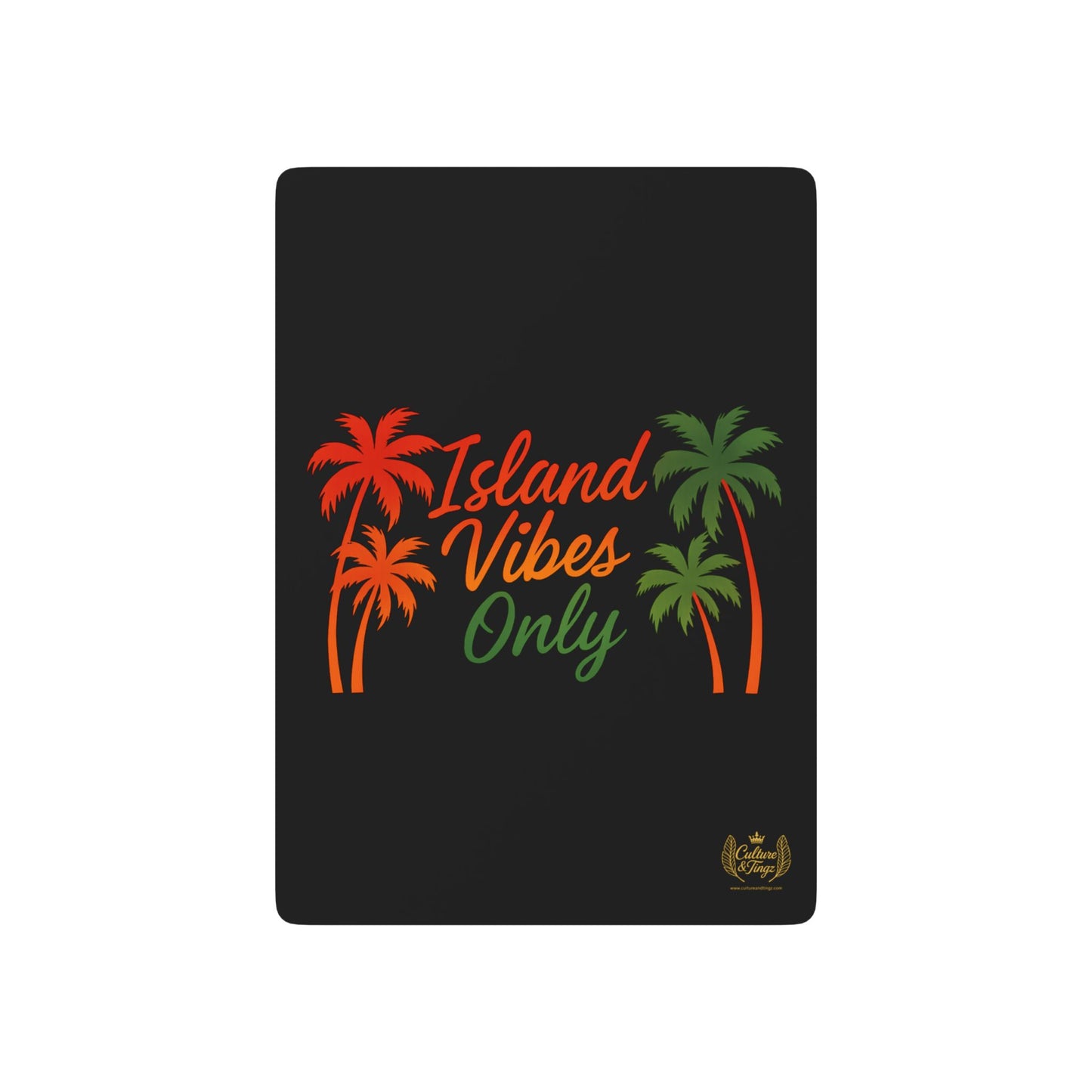 Island Vibes Only Poker Cards - Complete Deck