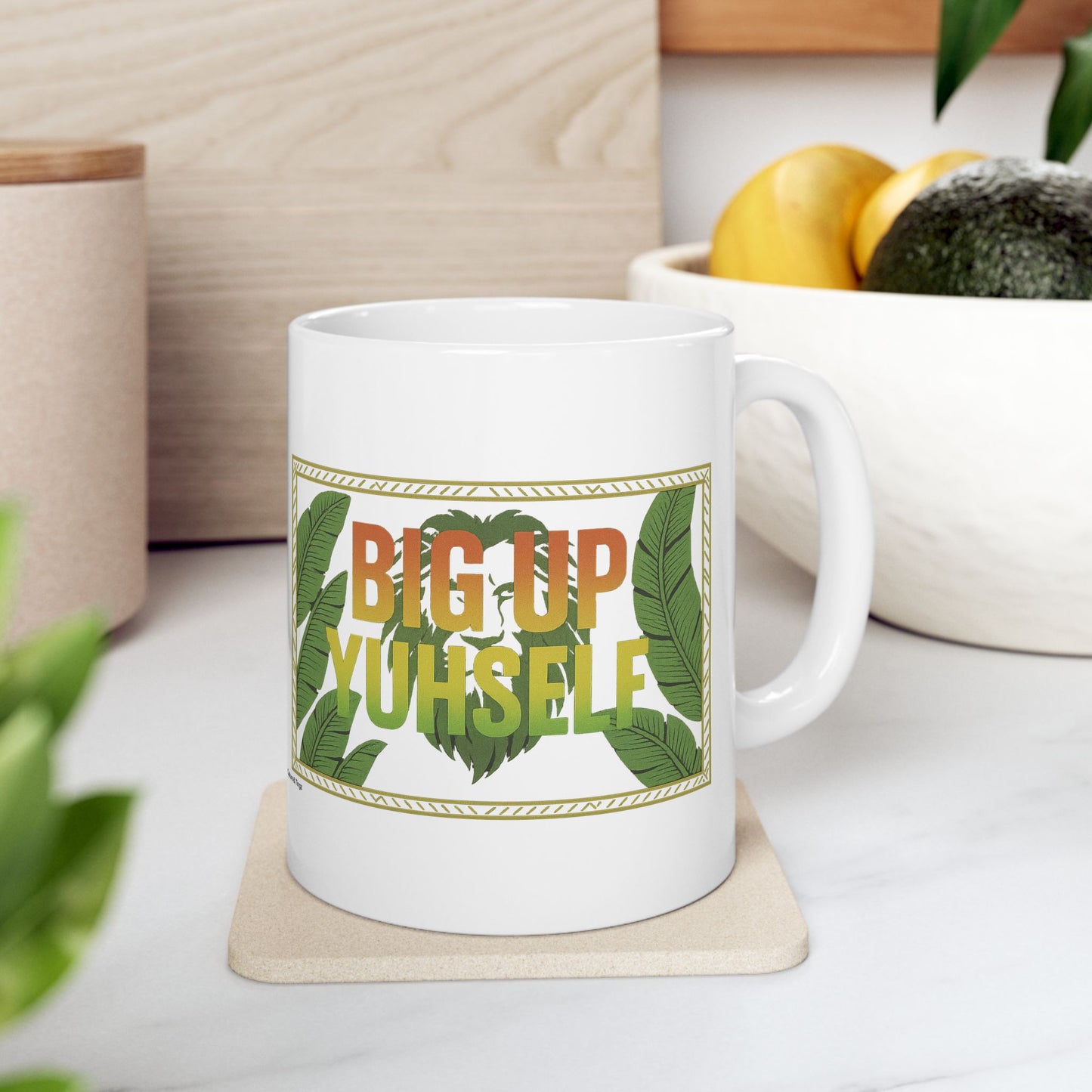 Big up Yuhself Ceramic Mug- 11 or 15 oz.