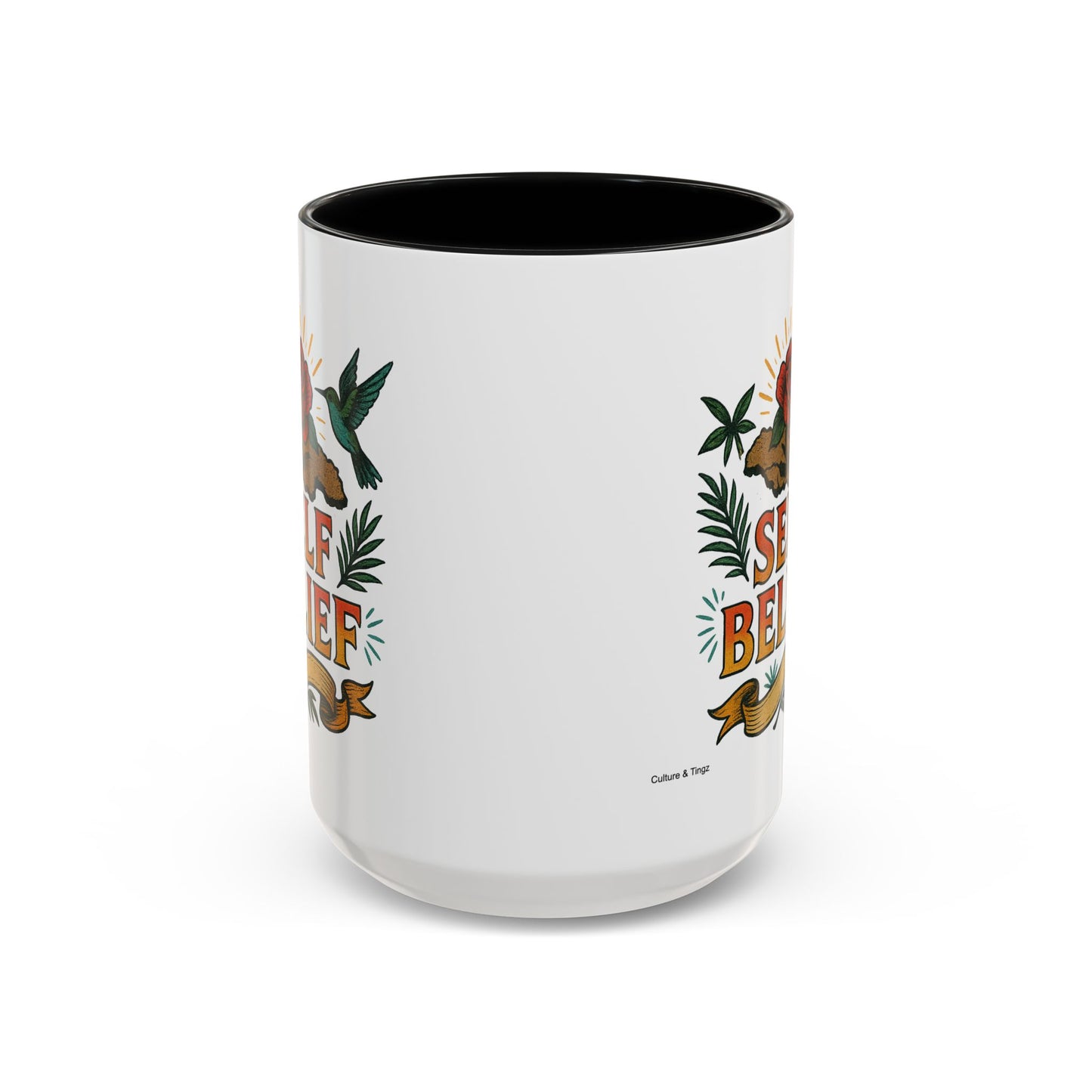 Self Belief - Accent Coffee Mug