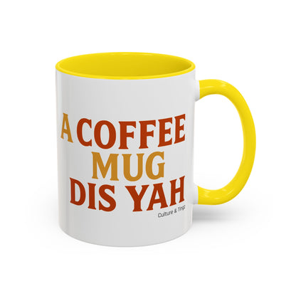 "A Coffee Mug Dis Yah" – Letterwork Edition