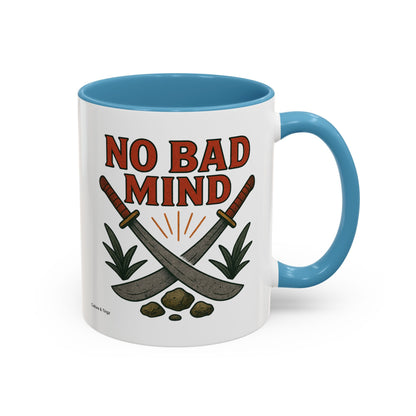No Bad Mind - Accent Coffee Mug