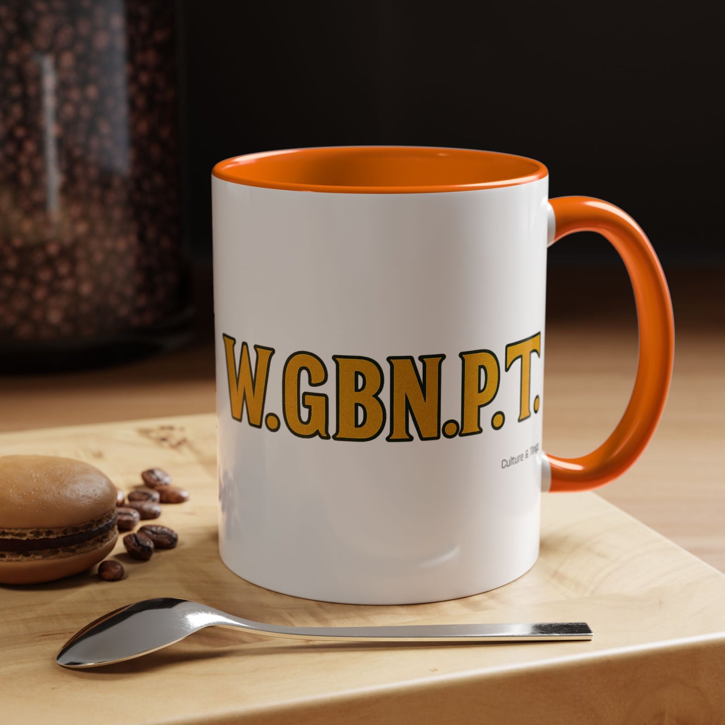 W.G.B.N.P.T. Ceramic Mugs  – Letterwork Edition