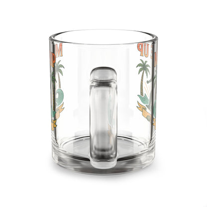 "Move Up" Glass Mug
