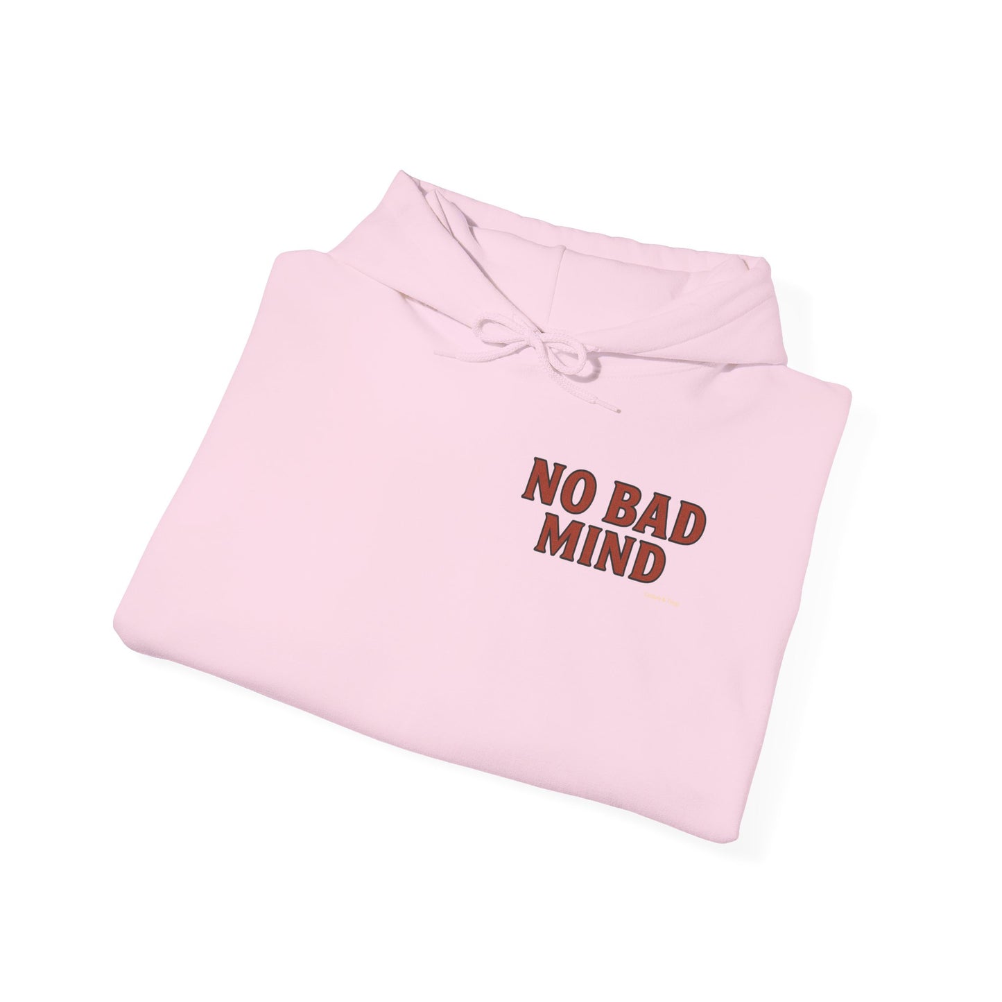 No Bad Mind - Unisex Hoodie (Letterwork front, Artwork Back)